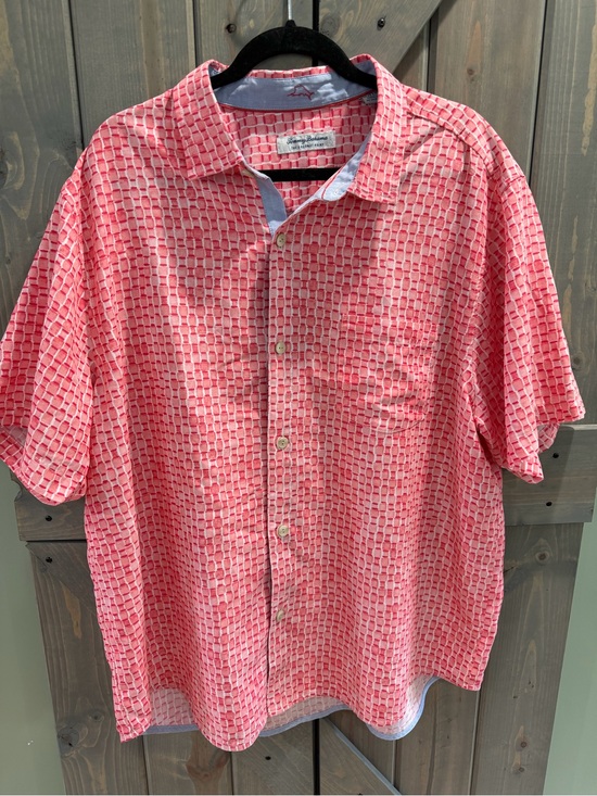 Tommy Bahama Other - Tommy Bahama Coconut Point Pink IslandZone Shirt XXL resort wear vacation